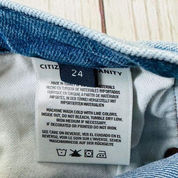 Citizens of Humanity Premium Vintage Elsa Slim Straight Jeans Size 24 - Picture 7 of 12